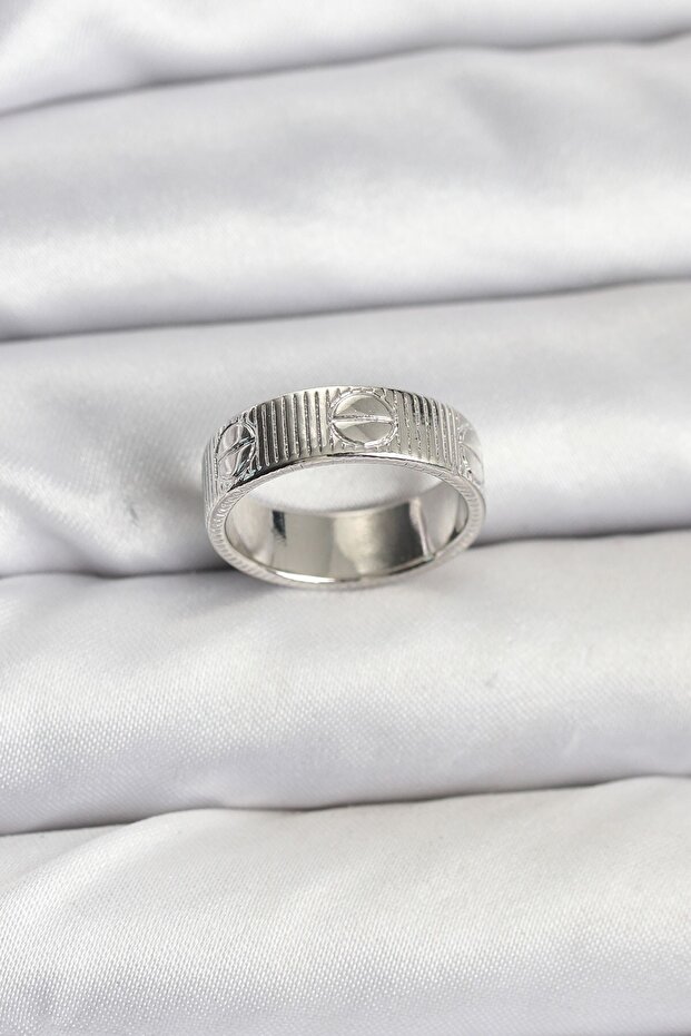 Silver Color Model Women's Ring