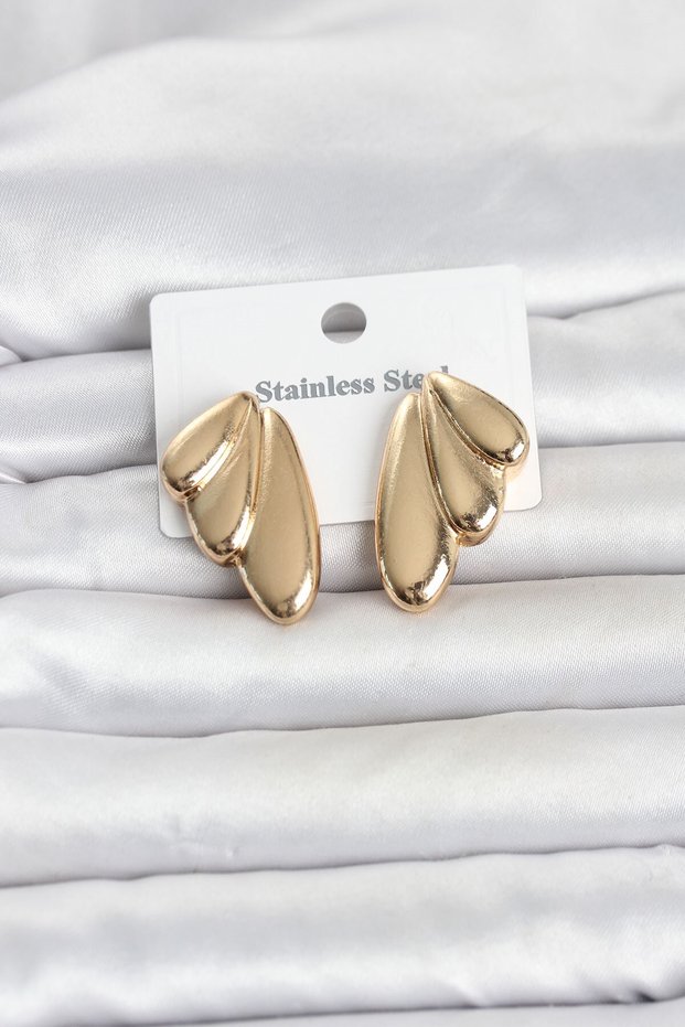 316L Steel Gold Color Vintage Women's Earrings
