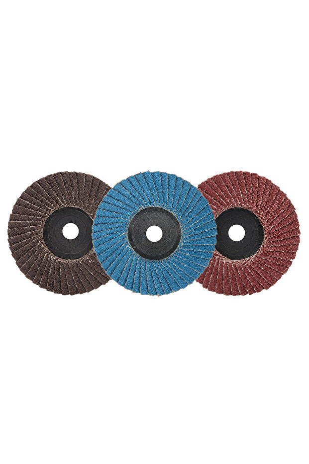 3pcs mix 3Pcs Flap Discs 3inch 76mm Angle Grinder Sanding Discs 60 Grit Grinding Wheel Metal Plastic