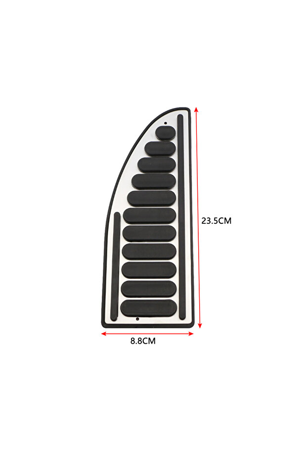style-black Stainless Steel Car Pedals for Ford Focus For Jeep Compass 2017-2020 LHD Foot Rest Pedal