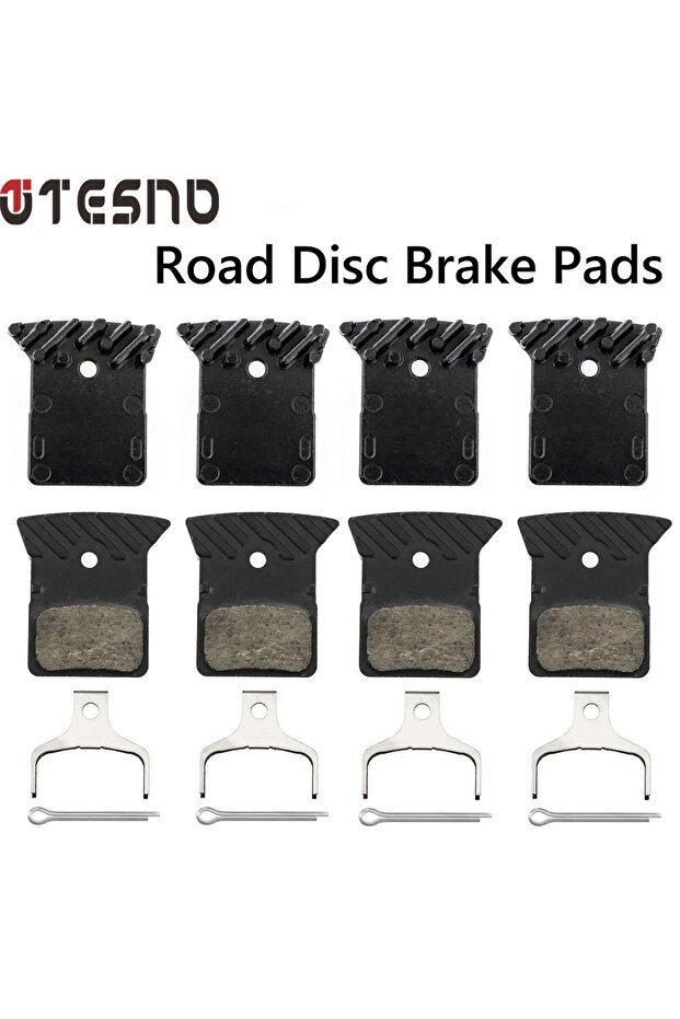 4 pair Kocevlo L05A L03A Road Disc Brake Pads Resin ICE Metal Ceramic for Shimano Caliper R7070 R807