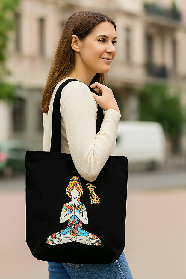 Gabardine Thick Bag for Yoga and Meditation - Shoulder Bag