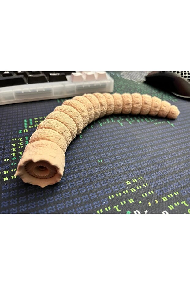 24cm Desert Cannibal Models, Sandworms, Creative Collection Desktop Decorations, Animal Models, Holi