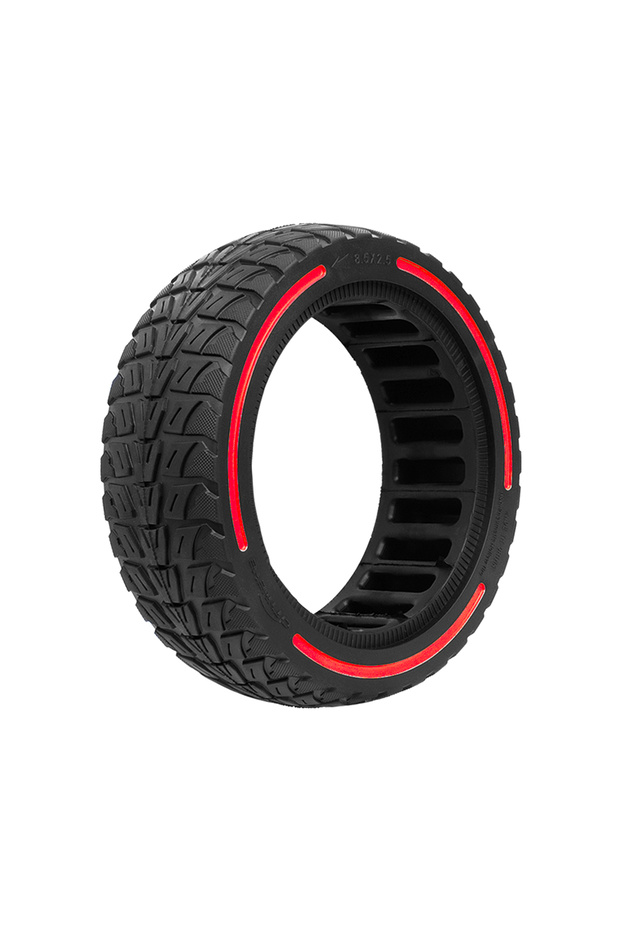 Red 8.5inch Off-road Solid Tire For Dualtron Mini Resistant Tubeless Tires For Speedway Leger Electr