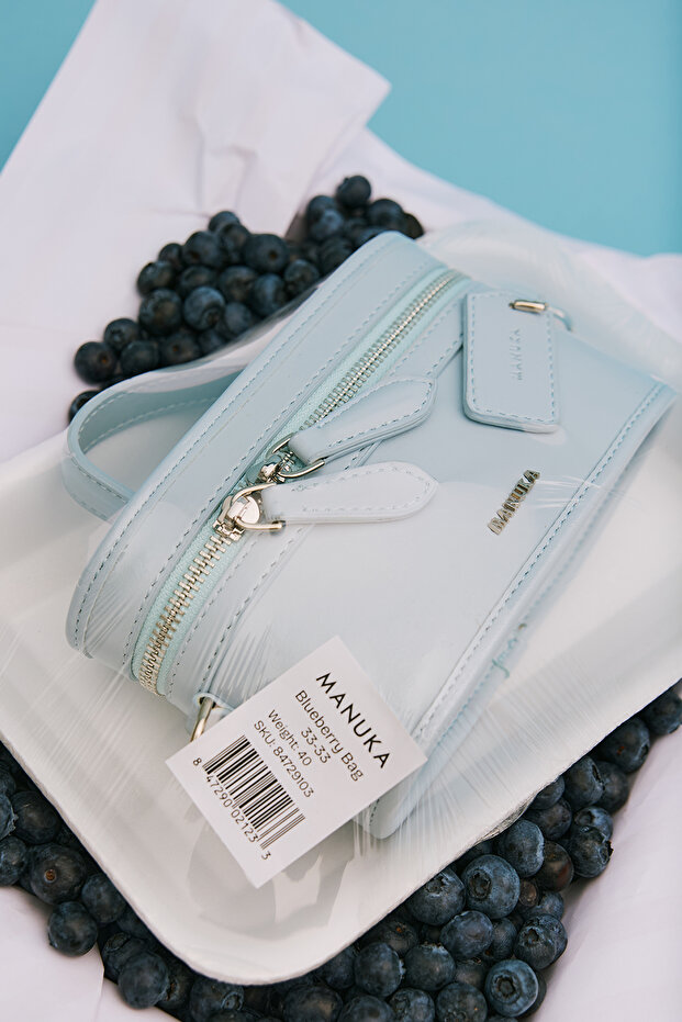 Mita Mini Zipper Bag Blue