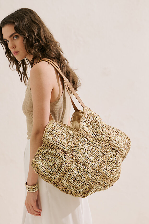 Elora Handbag Beige