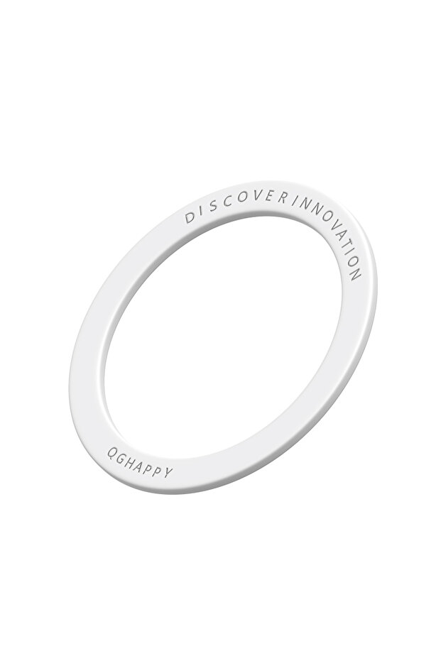 White Magnetic Plate Ring For Magsafe Wireless Charger Iron Sheet Sticker Magnet Car Phone Holder Fo