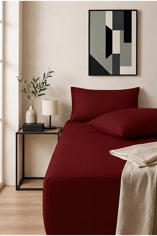 Nova Series Cotton Fitted Elastic Sheet Pillowcase