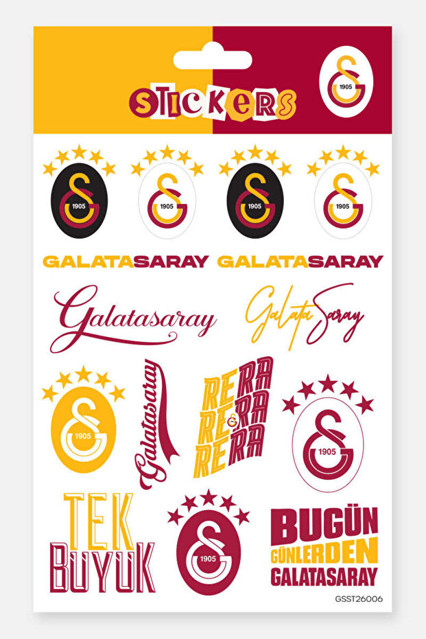 Pi̇olent Gsst26004 Fan Sticker Label 1 Yp. Single Color Card