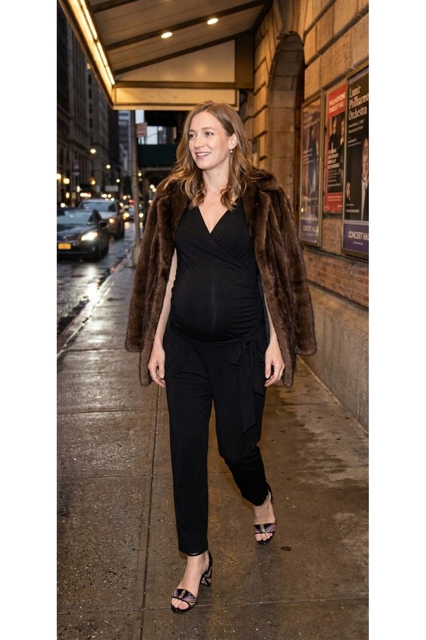 Maternity Black Double Breasted Jumpsuit