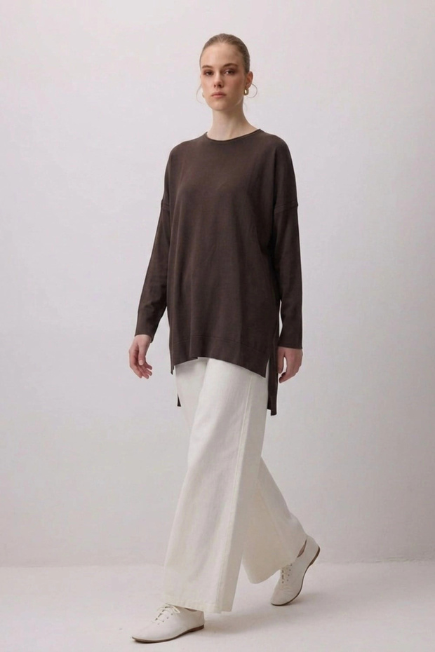 Triko Tunic Coffee K116