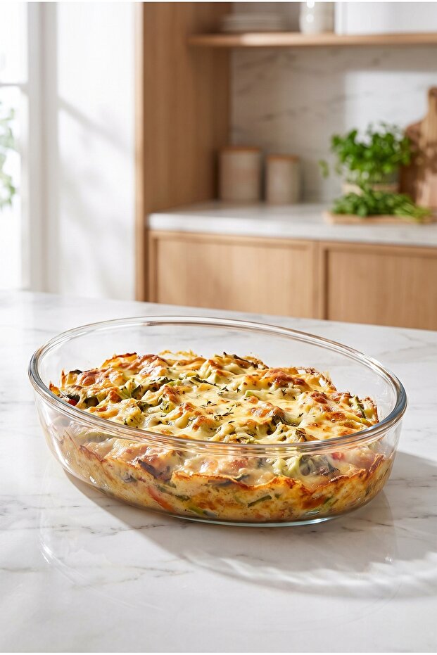 Borcam Oval Oven Dish 1.1 L