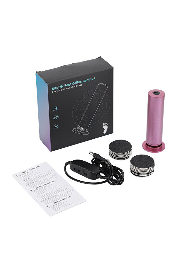 USB Type Electric Foot Callus Remover Foot Care File Leg Heels Remove Dead Skin Pedicure Tool Set Fo