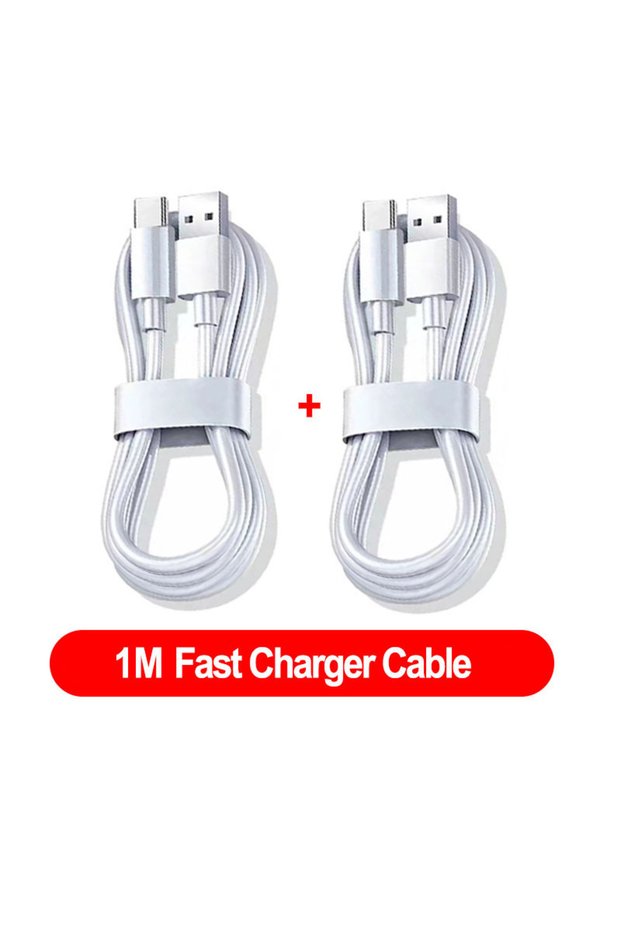 2PCS 1m NNBILI 1-3PCS 10A 100W Type C Super Fast Charging Cable Data Cord For Huawei OPPO vivo Quic