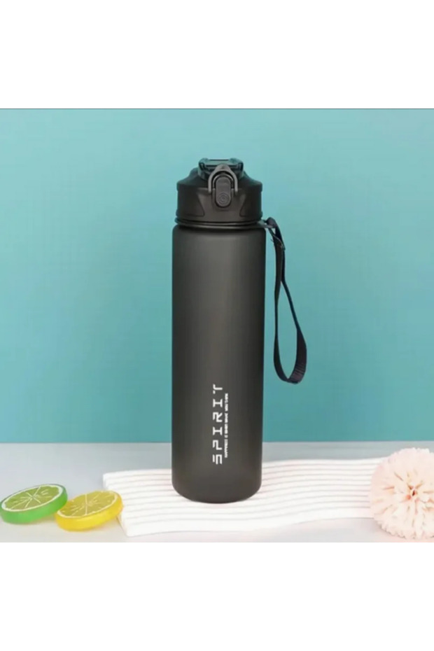 Style W Sports Water Bottle with Time-Tracking Straw Leak Proof Locking Flip Cover for Easy Carry Id