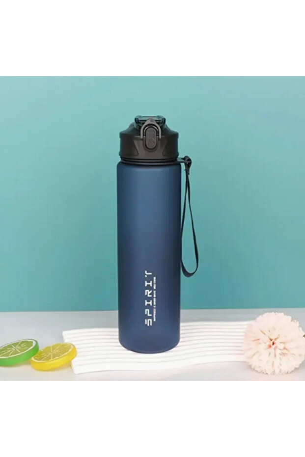 Style X Sports Water Bottle with Time-Tracking Straw Leak Proof Locking Flip Cover for Easy Carry Id