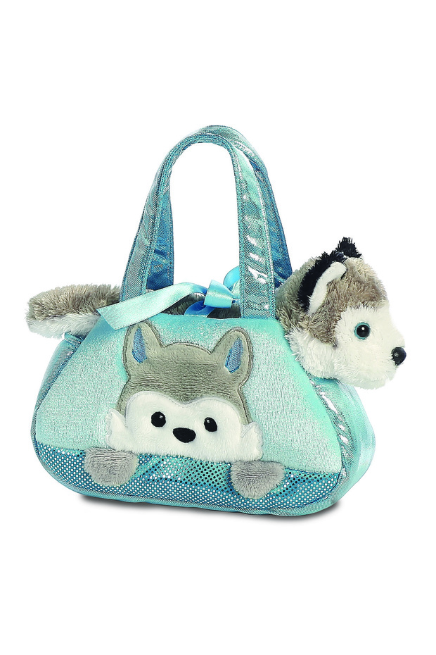 Peek a Boo Husky Plush 20 cm
