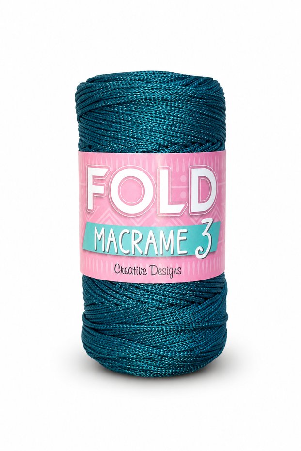 Yarn Makrome No:3 - 238 Polyester Makrome Thread 1 mm - 100 Gr - 115 m Supla Ip Bag Thread