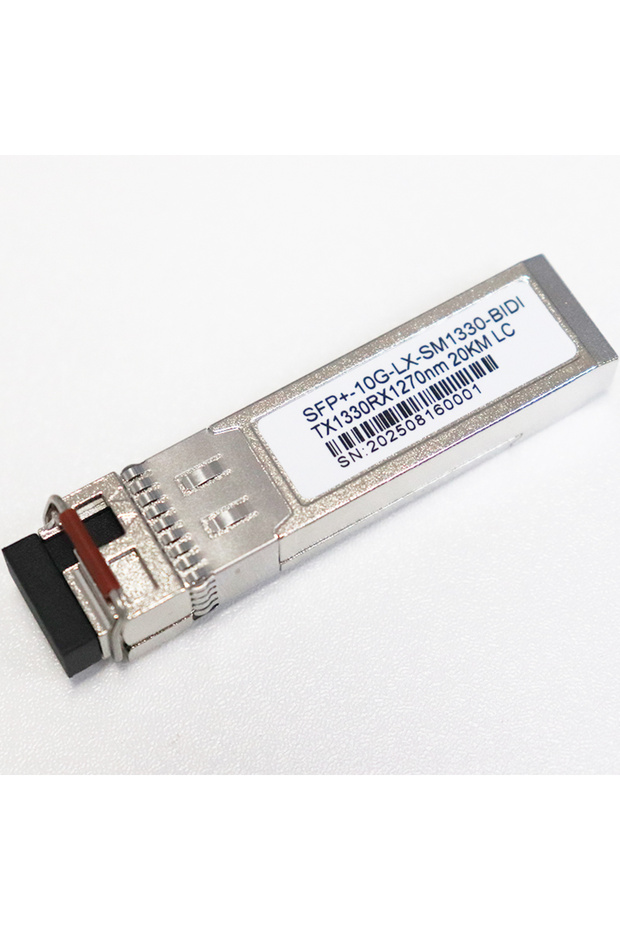 1Pcs-1330nm 10Gbps SFP+ Transceiver Module 10G LC 1330nm/1270nm 20km fiber switch Compatible module