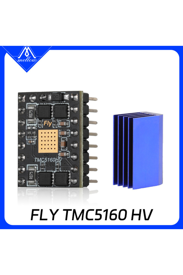 Mellow 48V Fly TMC5160 HV Max 4.4A Stepper Motor StepStick SPI Silent Driver For Gemini Super ♾️ 5 B
