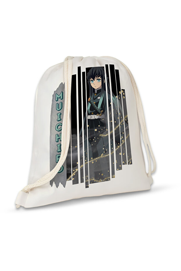 Demon Slayer Muichiro Backpack Model 1 - Kimetsu No Yaiba Backpack