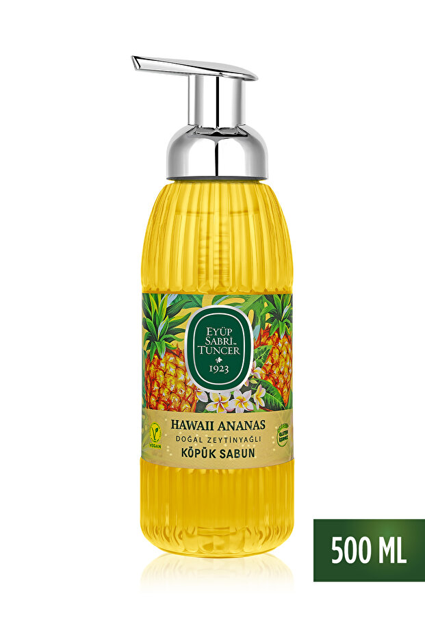 Hawaii pineapple natural olive oil foaming soap 500 ml