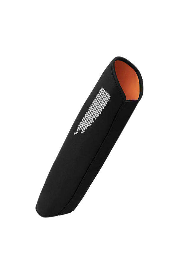 Orange DOMEN E-Bicycle Battery Protective Cover Bike Frame Battery Anti Cold And Reflective Dustproo