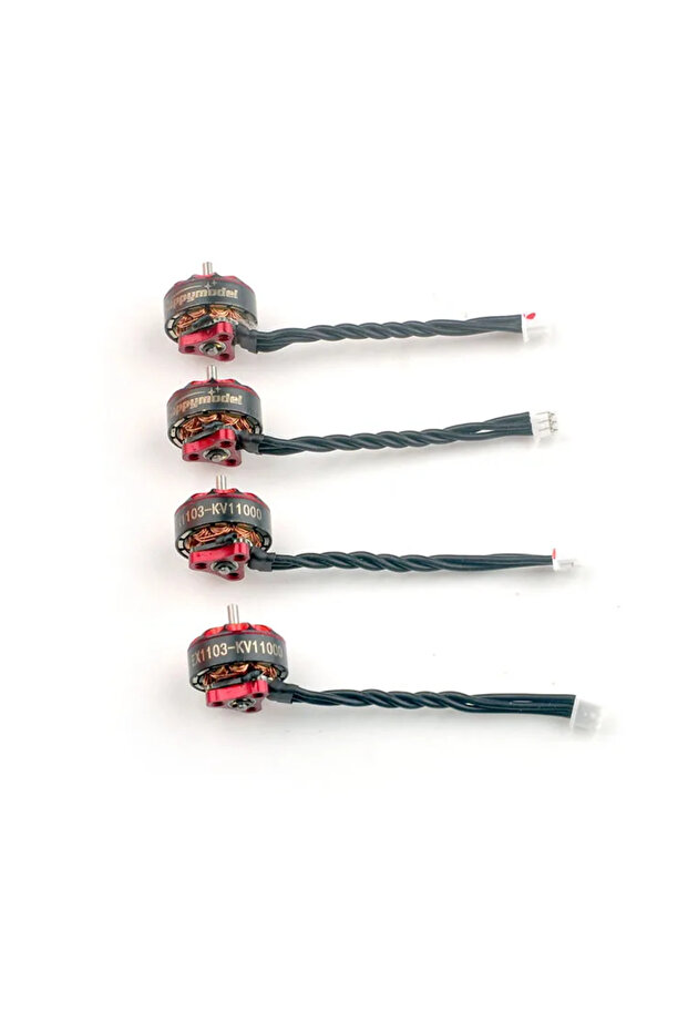 4PCS KV11000 4PCS HappyModel EX1103 KV11000 1-2S Brushless Motor Replacement for Bassline 2S Micro 9