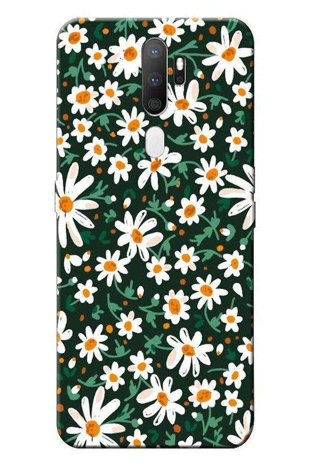 Oppo A9 2020 Compatible Case Spring Flowers 4 Silicone Case (Printed)