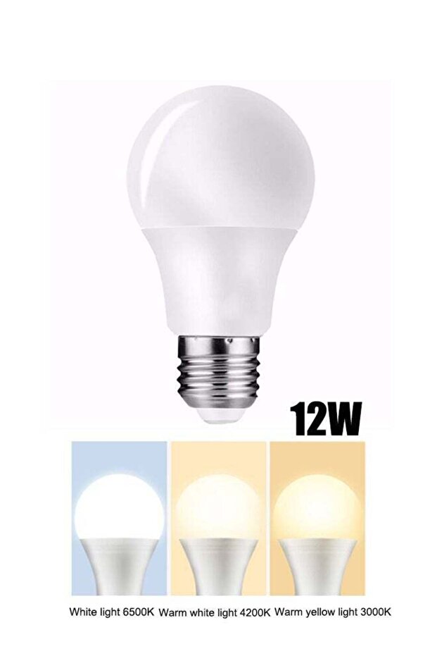 مصباح LED كروي 12 واط، مصابيح مكافئة، مصباح بقاعدة للاستخدام في مروحة السقف، إضاءة منزلية، مصباح موفر للطاقة، مصباح معلق، إضاءة منزلية، ضوء أبيض نقي، ضوء أصفر دافئ، إضاءة ثلاثية الألوان قابلة للتعتيم