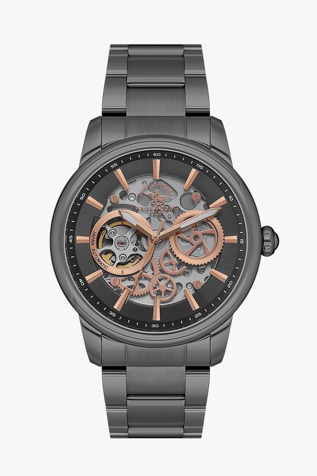 Santa Barbara Polo & Racquet Club Metal Cord Male Wrist Watch 3Atm Essa-Sb.1.10523.4