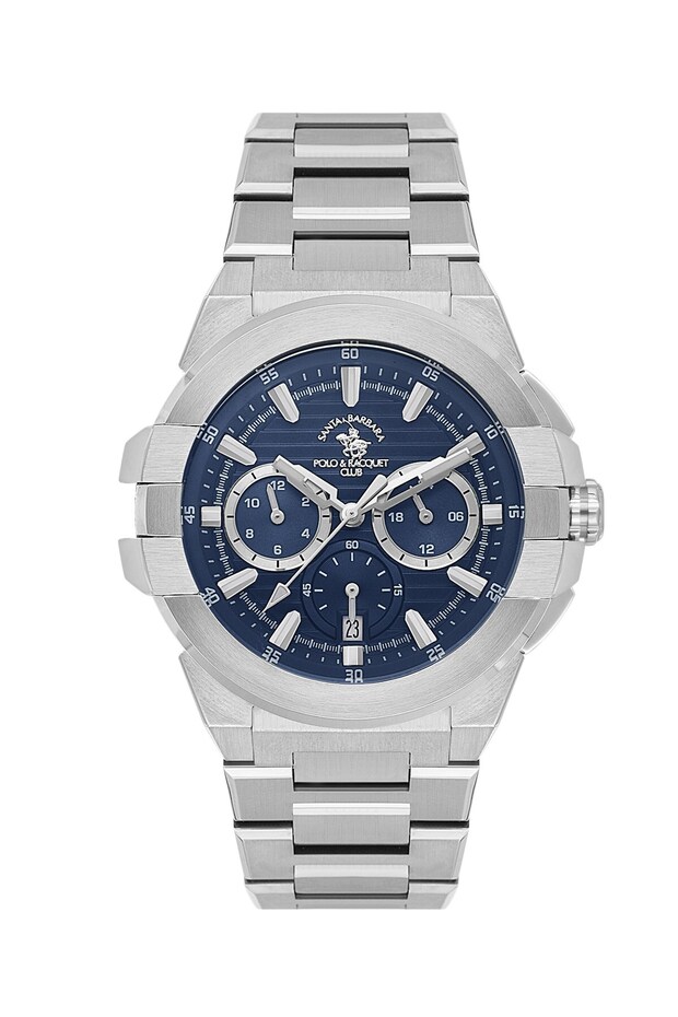 Santa Barbara Polo & Racquet Club Metal Cord Male Wrist Watch 5Atm Essa-Sb.1.10609-3