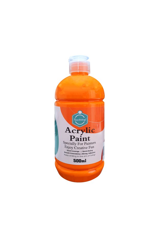 Acrylic Paint 500 ml - Orange