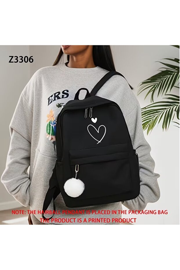 Cute Heart Design Backpack