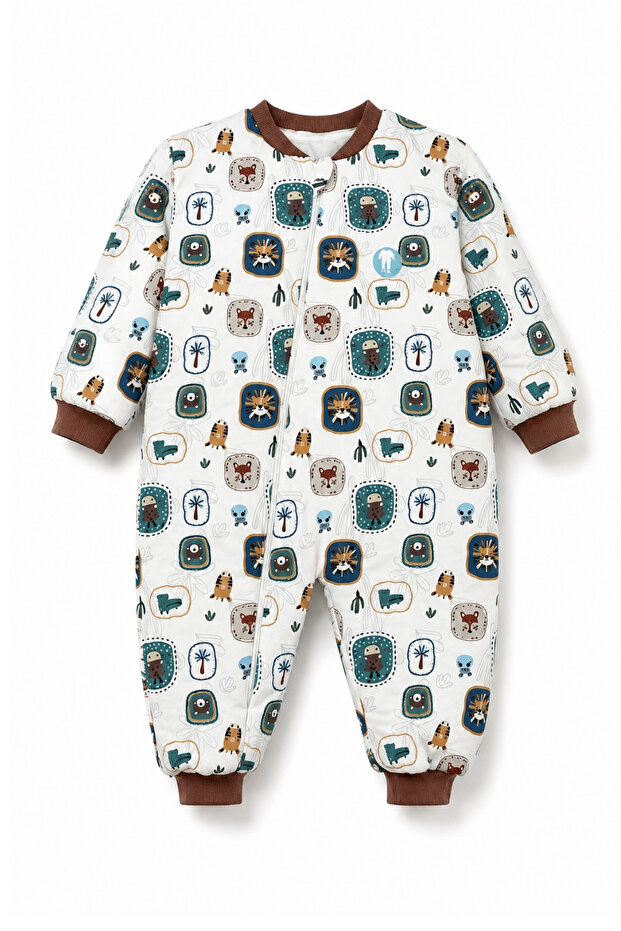 Baby and Child Sleeping Bag 2.5 Tog Patterned Zippered Sleeping Bag