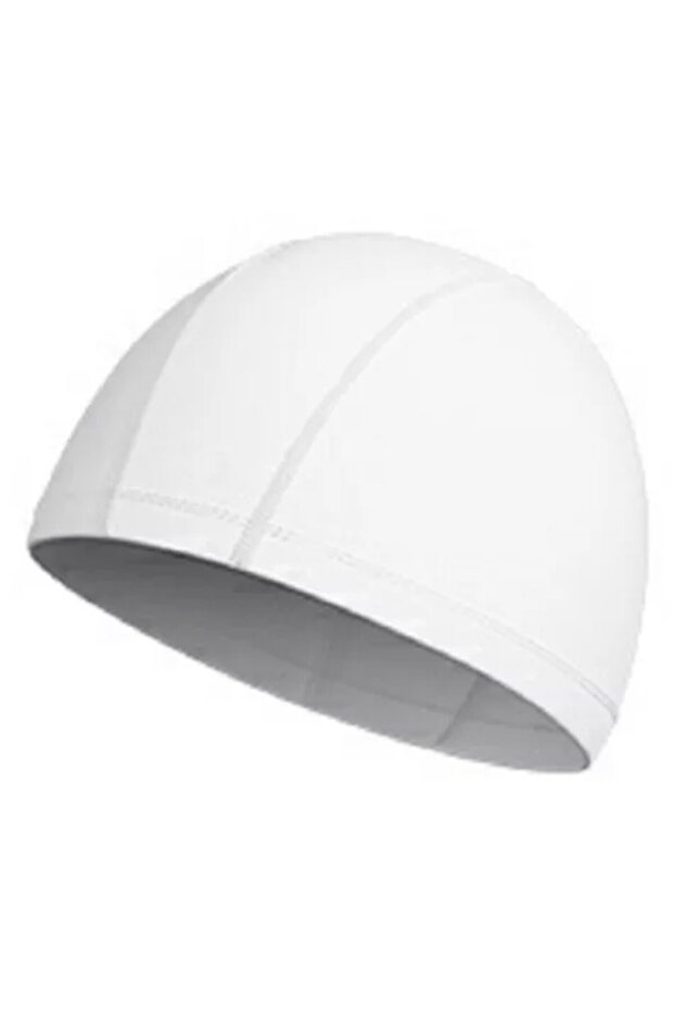 Swimming Cap White Cloth Cap Sea Pool Cap