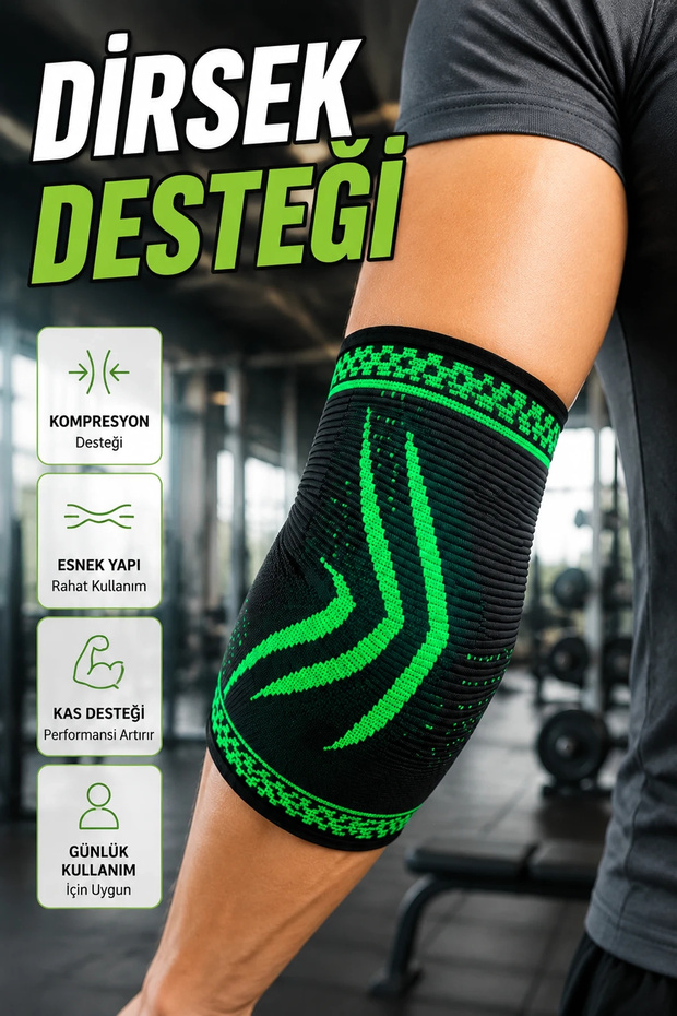 Elastic Compression Elbow Support Breathable Elbow Brace for Sports and Daily Use