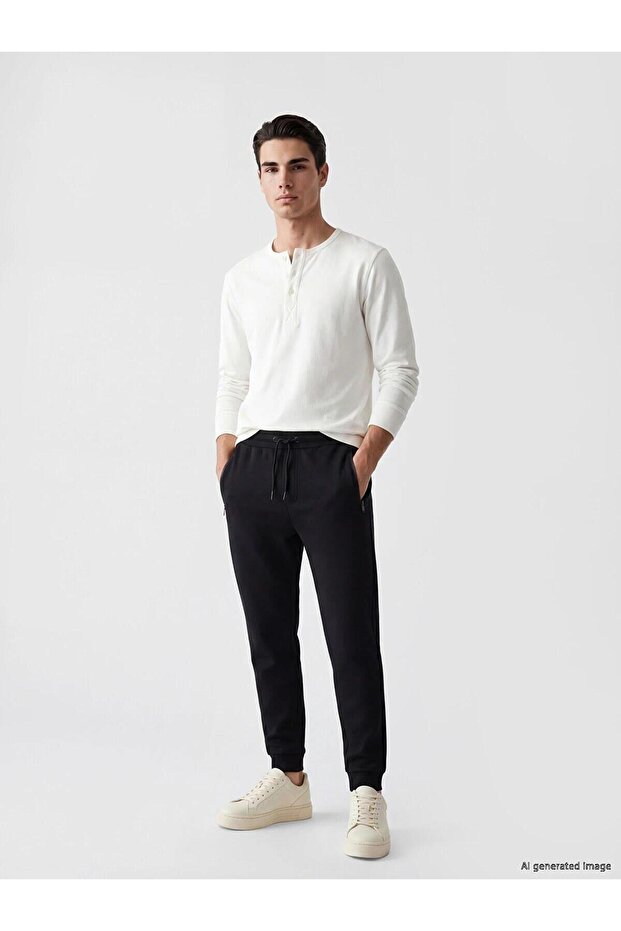 Regular Fit Men's Jogger Sweatpants (W6)