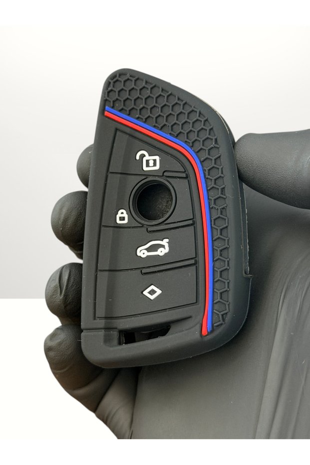 Bmw Fem Model F10 F30 F11 F90 G20 G30 Smart 4-Button Honeycomb Pattern Key Remote Control Protection Case