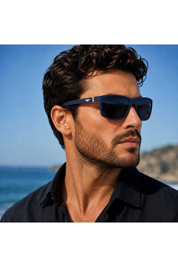نظارات شمسية رجالية من سلسلة COL 145 Premium Polarized - Polarized-UV400 - مضادة للانعكاس