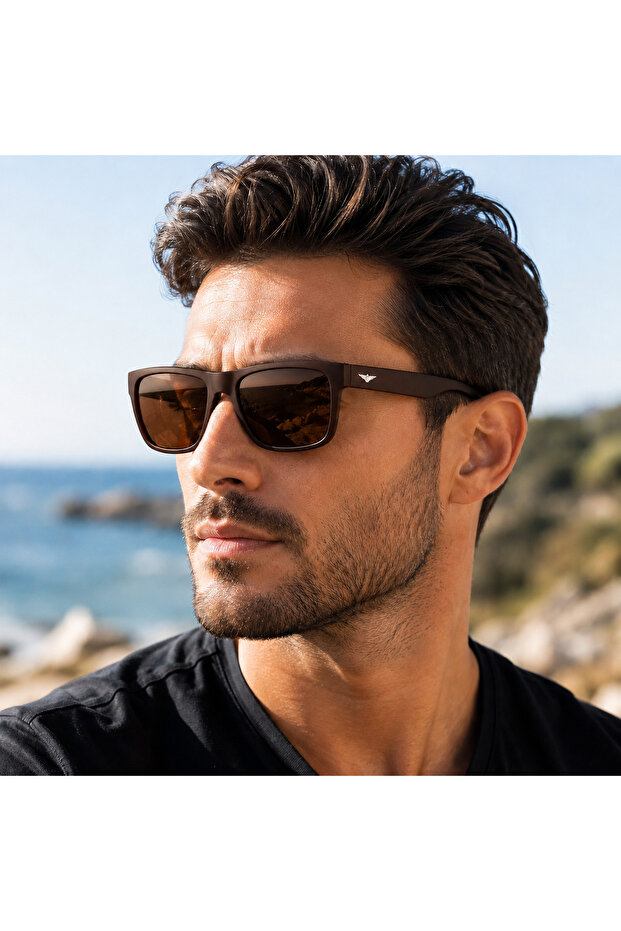 Col 147 New Premium Series Polarized Men's Sunglasses-Polarized-Uv400-Anti-Reflection