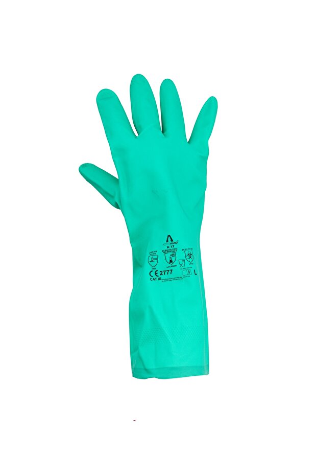 K-17 Nitrile Chemical Resistant Gloves 33 cm