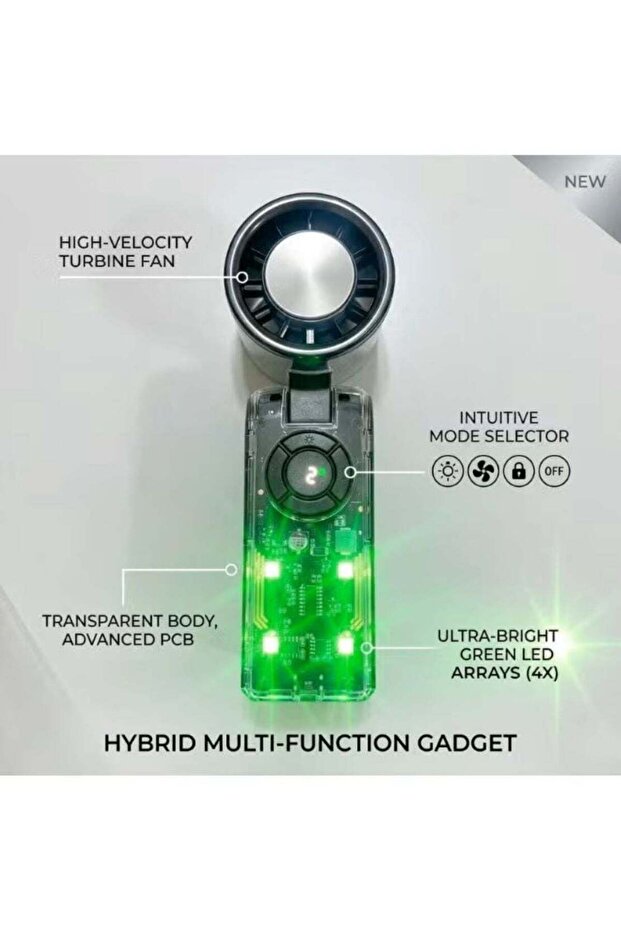 High-Speed Folding Fan – Small, Lightweight, and Perfect for Travel & Office