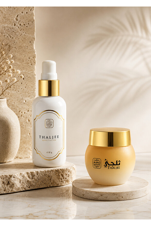 Thaljee Body Care Duo | Body Lotion 80g + Mukhamria 25ml | Unisex