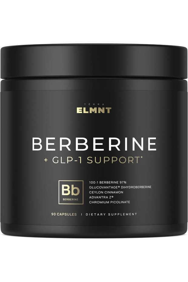 Super GLP-1 Berberine Supplement w. Dihydroberberine, Ceylon Cinnamon, Green Tea, Chromium Picolinate - Ultra High 100:1 Berberine Natural GLP1 for Pills for Women