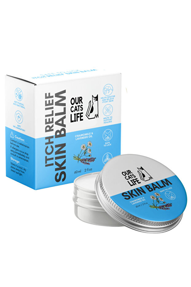 OurCatsLife Itch Skin Balm for Cats - 60ML