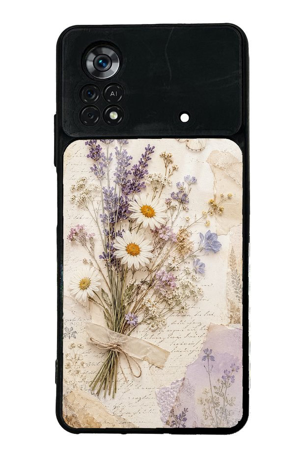 Xiaomi Poco X4 Pro Lavender Meadow Design Glossy Phone Case