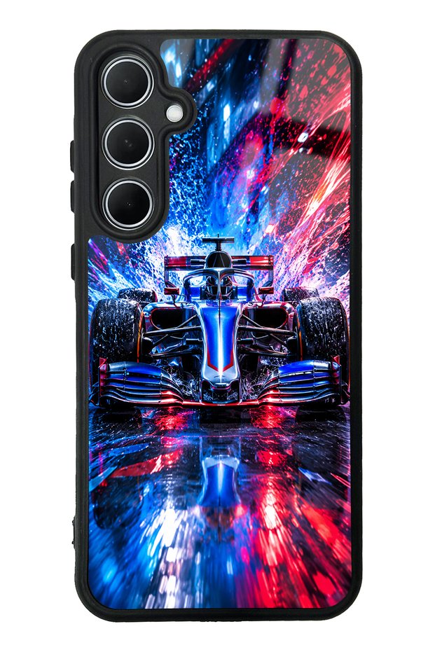 Samsung A35 Bluefire Apex Design Glossy Phone Case