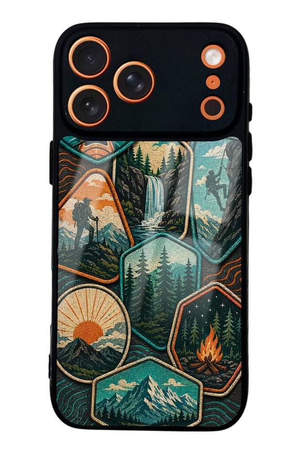iPhone 17 Pro Max Wild Horizon Design Glossy Phone Case