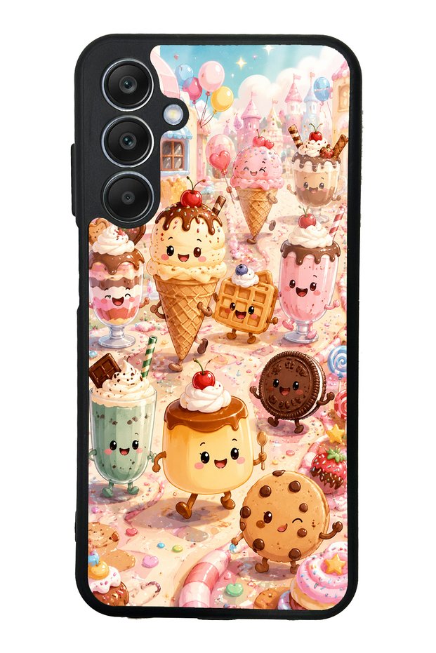 Samsung A25 Dessert Wonderland Design Glossy Phone Case